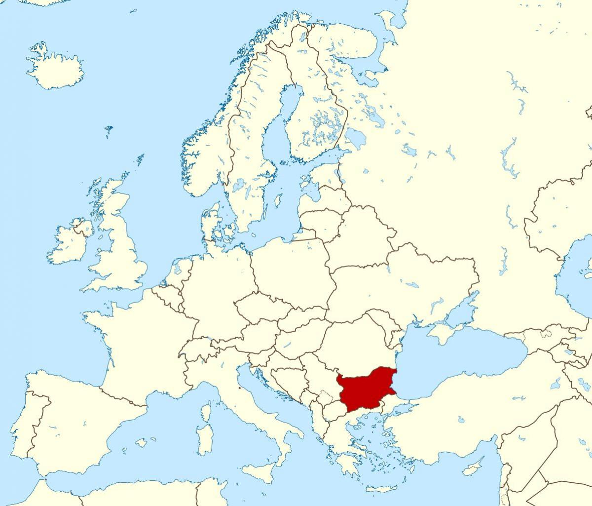 지도를 보여주는 불가리아